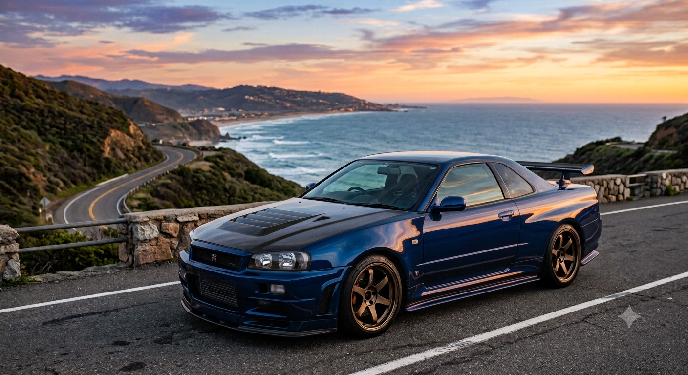 Skyline Blau